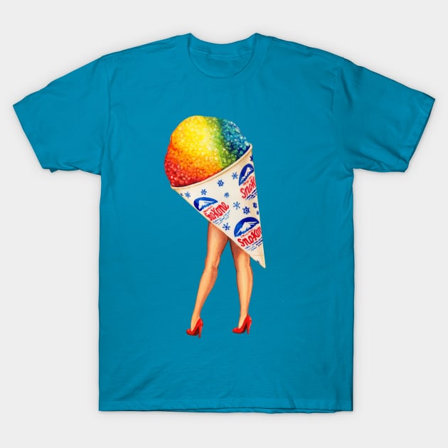 My Fair Ladies Snow Cone T-Shirt by KellyGilleran